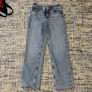 Zara Light Blue Denim Jeans